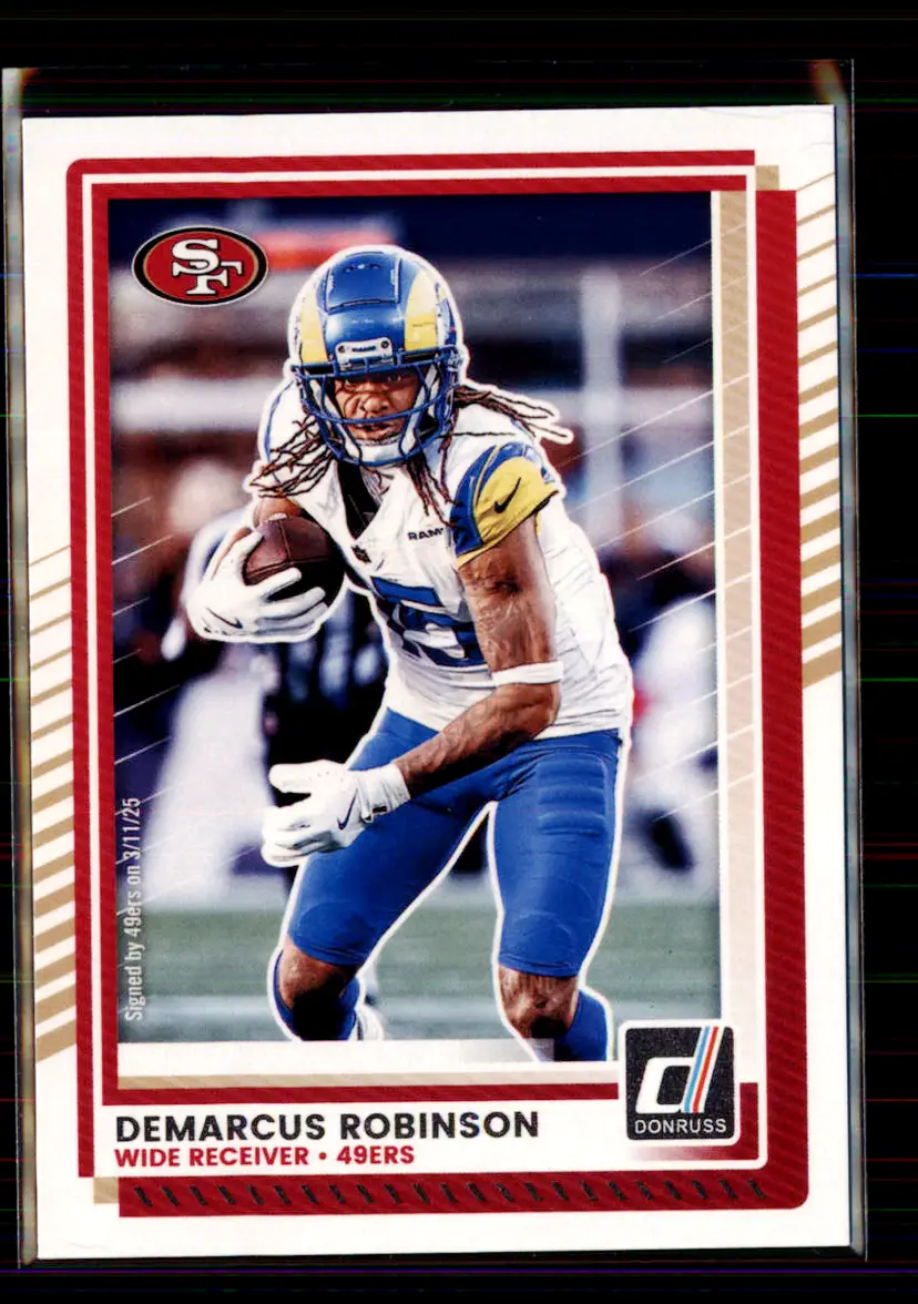 Demarcus Robinson 2025 Donruss #173 - (135) - San Francisco 49ers