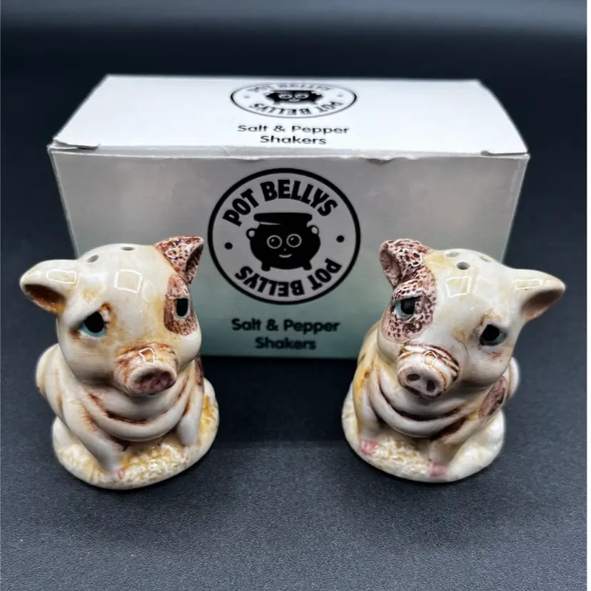 Pot Bellys Piggy S&P Shakers with Box🐷