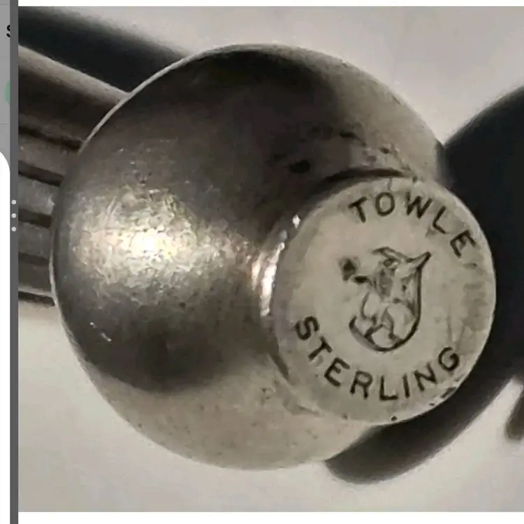 Vintage Towle Sterling Silver Ballpoint Pen Rotary Telephone Dialer 20g