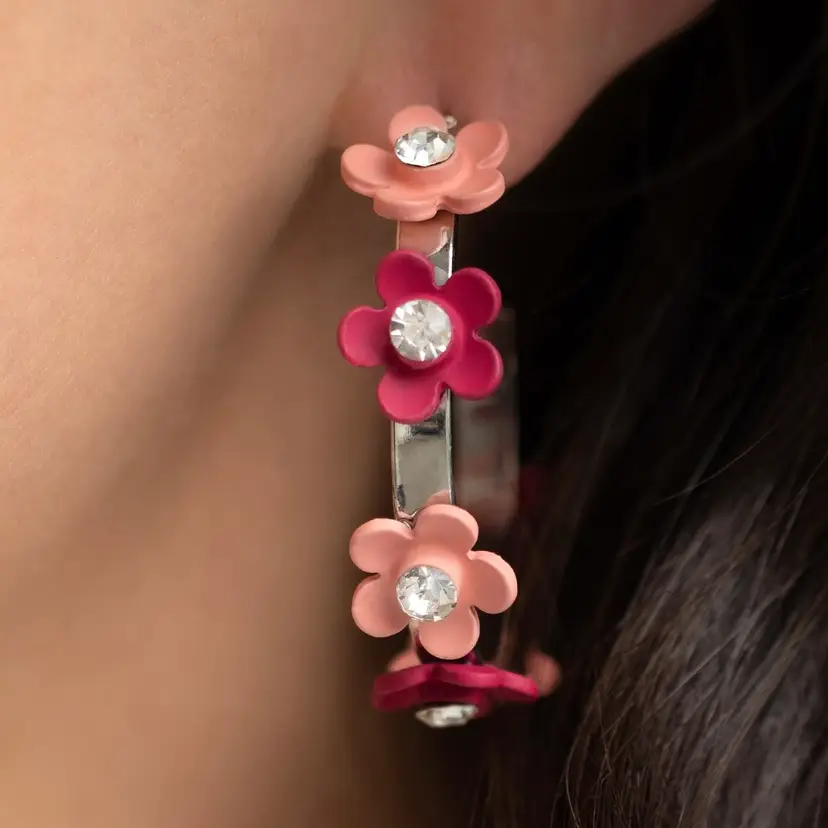 Blossom Hoop Earrings