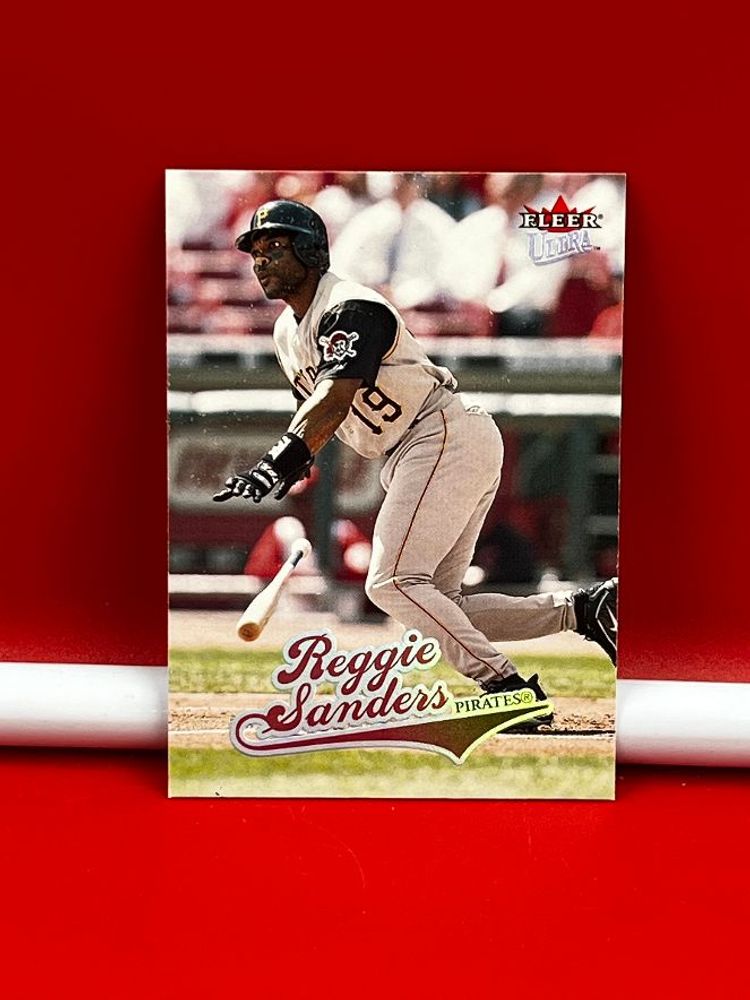 2003 Fleer Ultra Collector Baseball Trading Card Pirates Reggie Sanders #127
