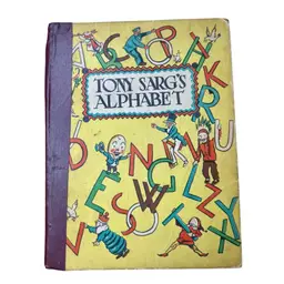 1945 Tony Sarg’s Alphabet Book, Revised Edition, Greenburg Publishing, READ