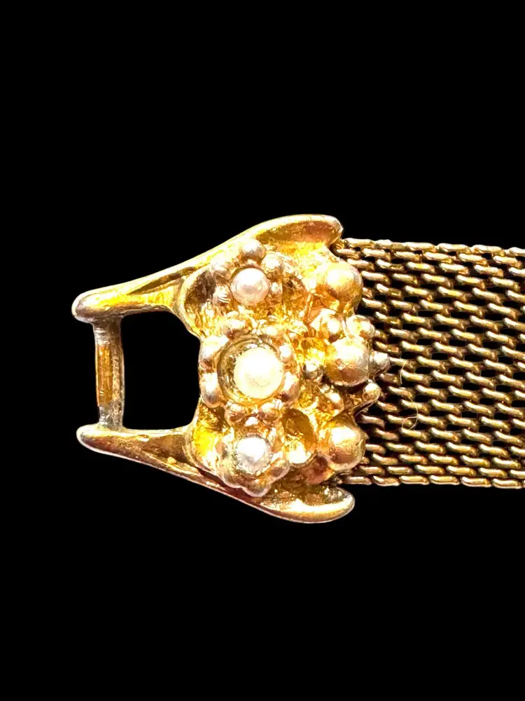 Judy Lee MCM Victorian Revival Mesh Bracelet Book Piece❣️