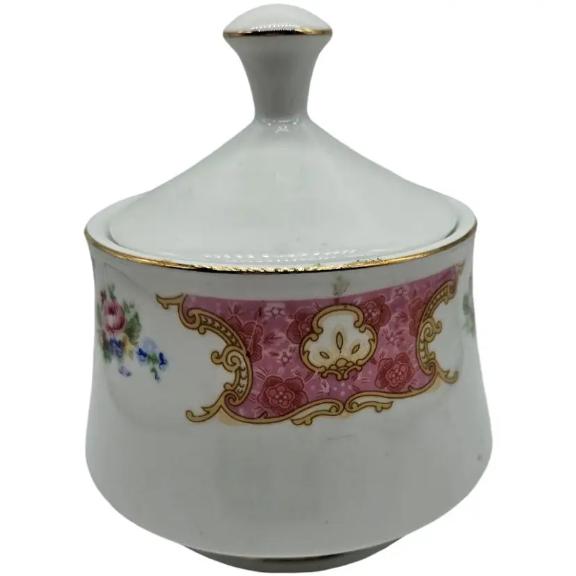 Lynn's Fine China Lidded Bowl