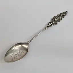Antique Reed & Barton Sterling HARLEQUIN GOLDENROD SPOON 5 3/4" 19g Mono Uola
