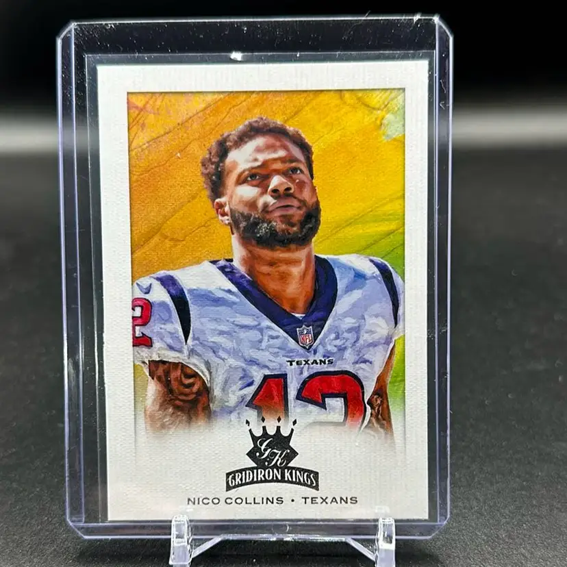Nico Collins 2021 Chronicles Gridiron Kings RC Houston Texans