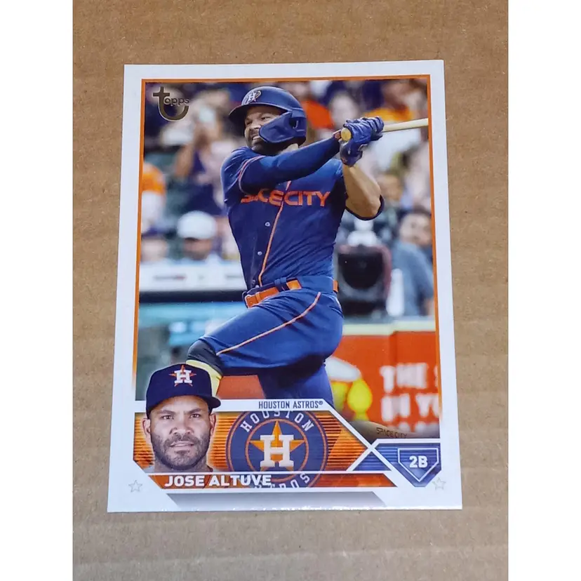 Jose Altuve 2023 Topps #222 Vintage Stock/99 Astros