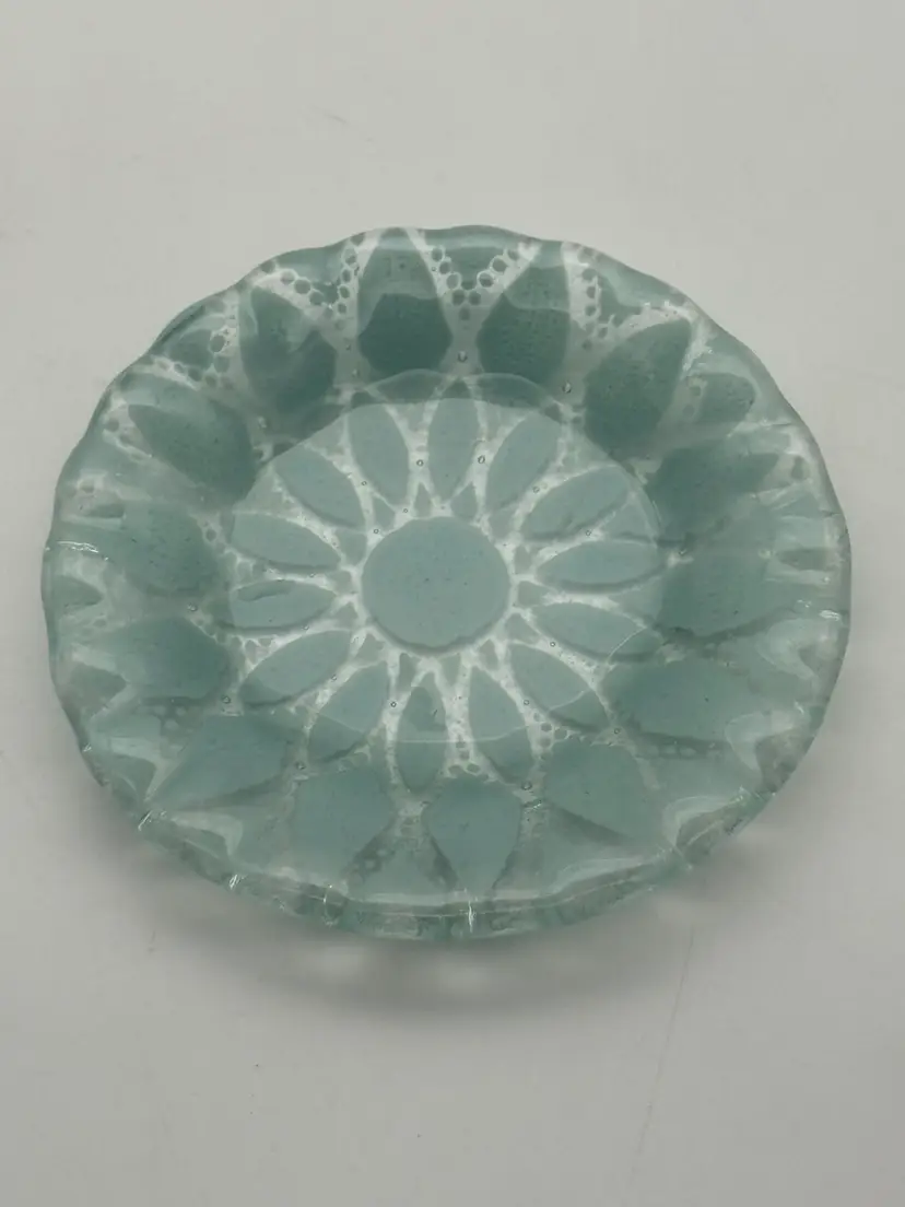 Sydenstriker 4” Seafoam Embassy Pattern Bowl