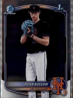 2025 Bowman Draft #BDC-179 Peter Kussow Chrome - (138) - New York Mets