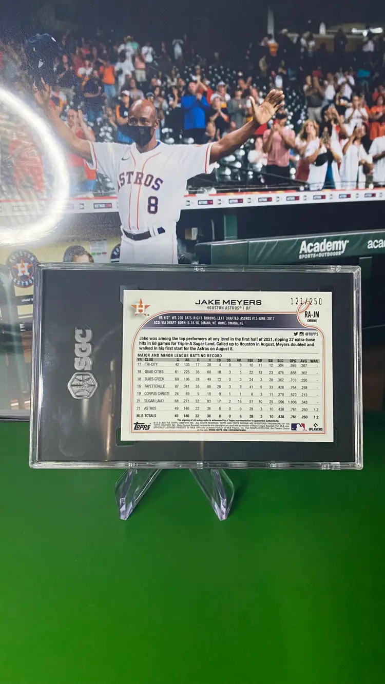 2022 Chrome Jake Myers Auto /250