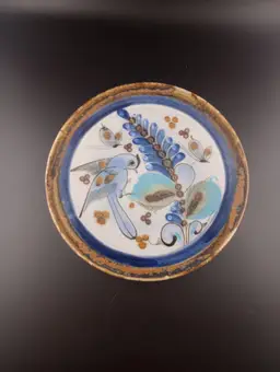 Ken Edwards signed Tonala plate #2