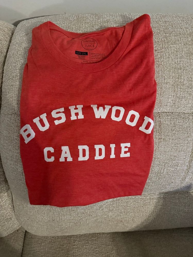 Swing Juice 2xl Bushwood Country Club Caddie T-Shirt