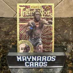 2024 UFC Topps Finest Jared Cannonier 1/1 Intimidators