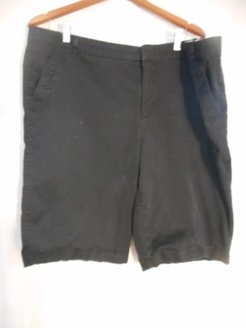 Black Shorts Size 20W JCP JC Penney Chino longer, bermuda style