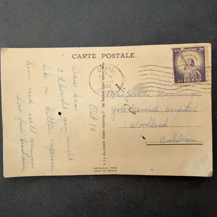 Vintage 1960’s Squeaker Postcard