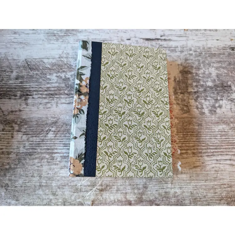 Handmade Junk Journal Reader's Digest Mother Goose Sage Vintage