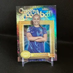 Guro Reiten 124/150 Blue Queens of Football - 2024/25 Topps Chrome Gold UEFA Chelsea