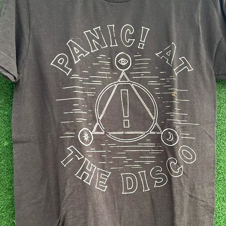 Panic At The Disco, Black Short Sleeve, T-Shirt, Size Small
