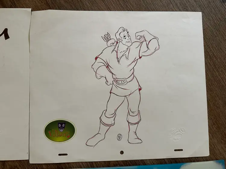 Disney Sketch Art Lot