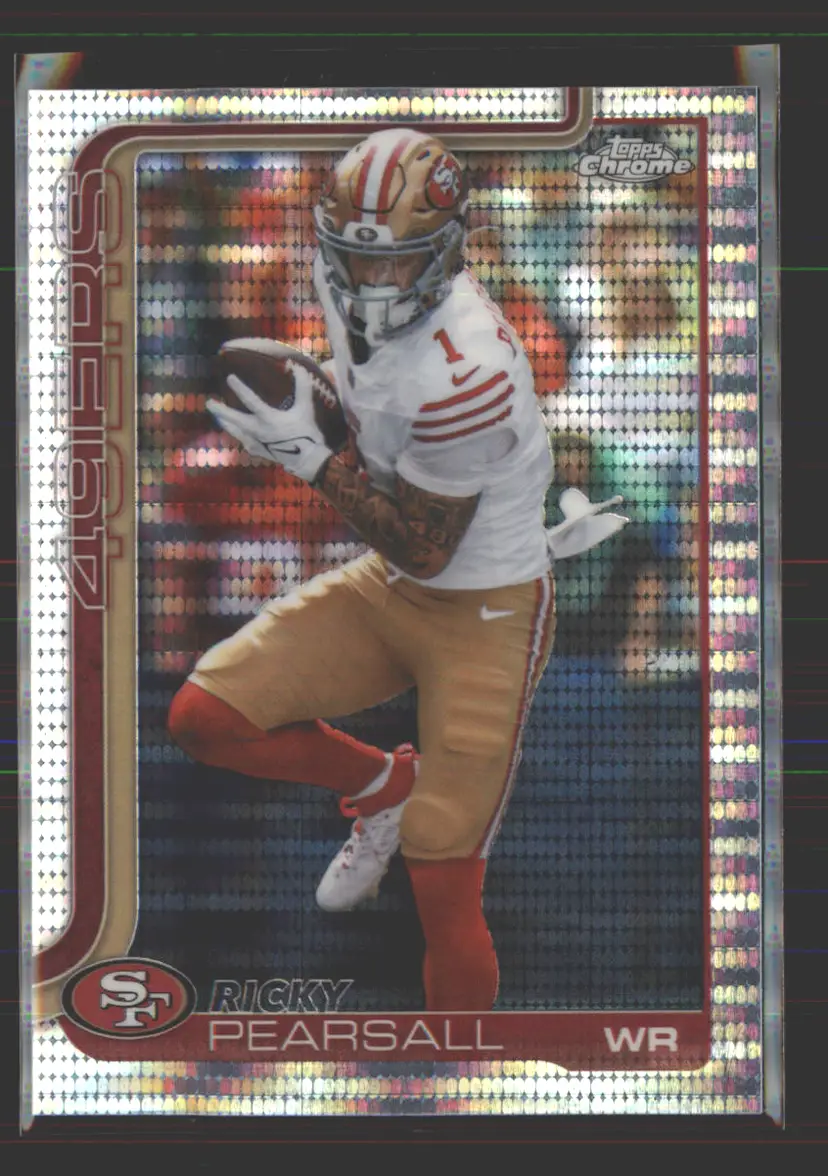 Ricky Pearsall 2025 Topps Chrome Pulsar #261 - (142) - San Francisco 49ers