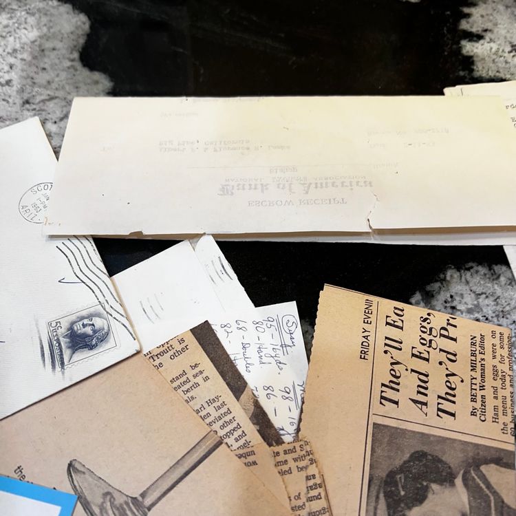 006 Vintage 1950S 1960S Ephemera Lot Crafting Supply