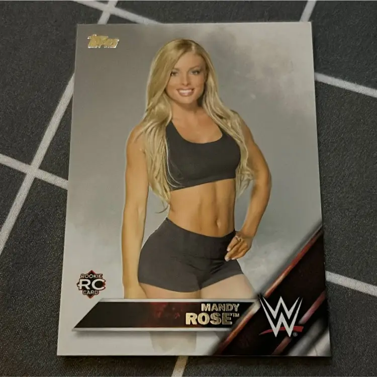 Mandy Rose 2016 Topps Rookie Card 