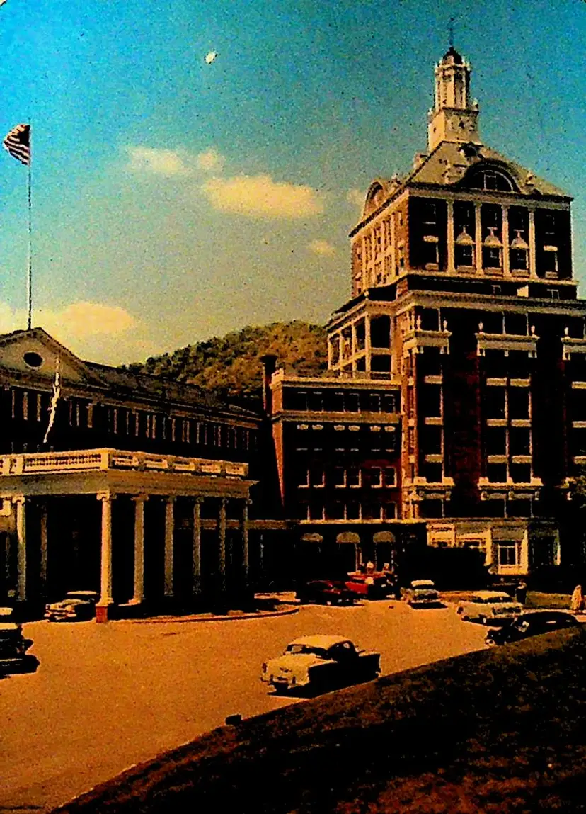 Tower & Main Entrance Homestead Hotel Hot Springs Va