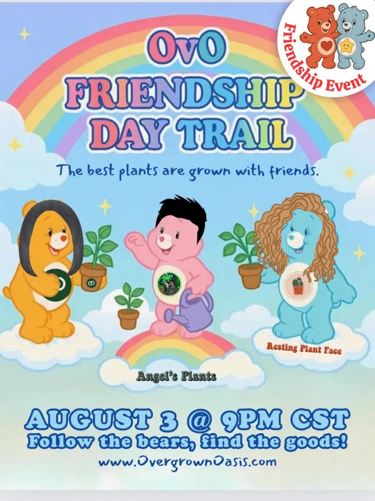 Friendship Trail 💚🥳 Resting Plant Face And Angel!!