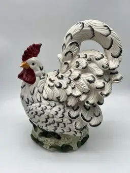 Ceramic Rooster Cookie Jar