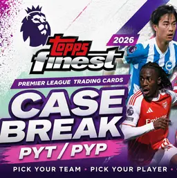 Nottingham Forest - 2025 Topps Finest EPL 1/2 (Half) Case PYT/PYP Live Rip (26-018)