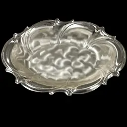 Vintage WMF-Ikora Silver-plated Serving Dish Footed And Rect Ine