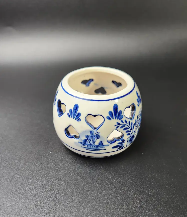 Delft Tealight Holder