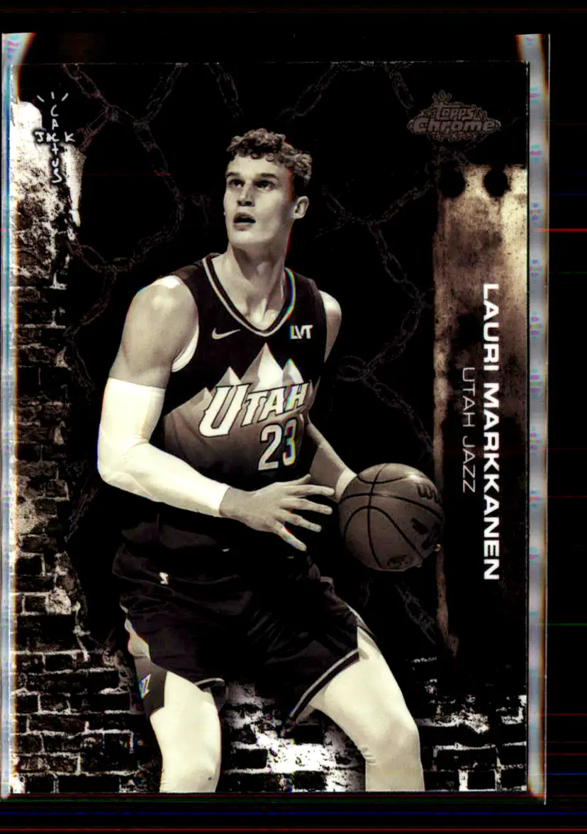 Lauri Markkanen 2025-26 Topps Chrome x Cactus Jack #40 - (139) - Utah Jazz