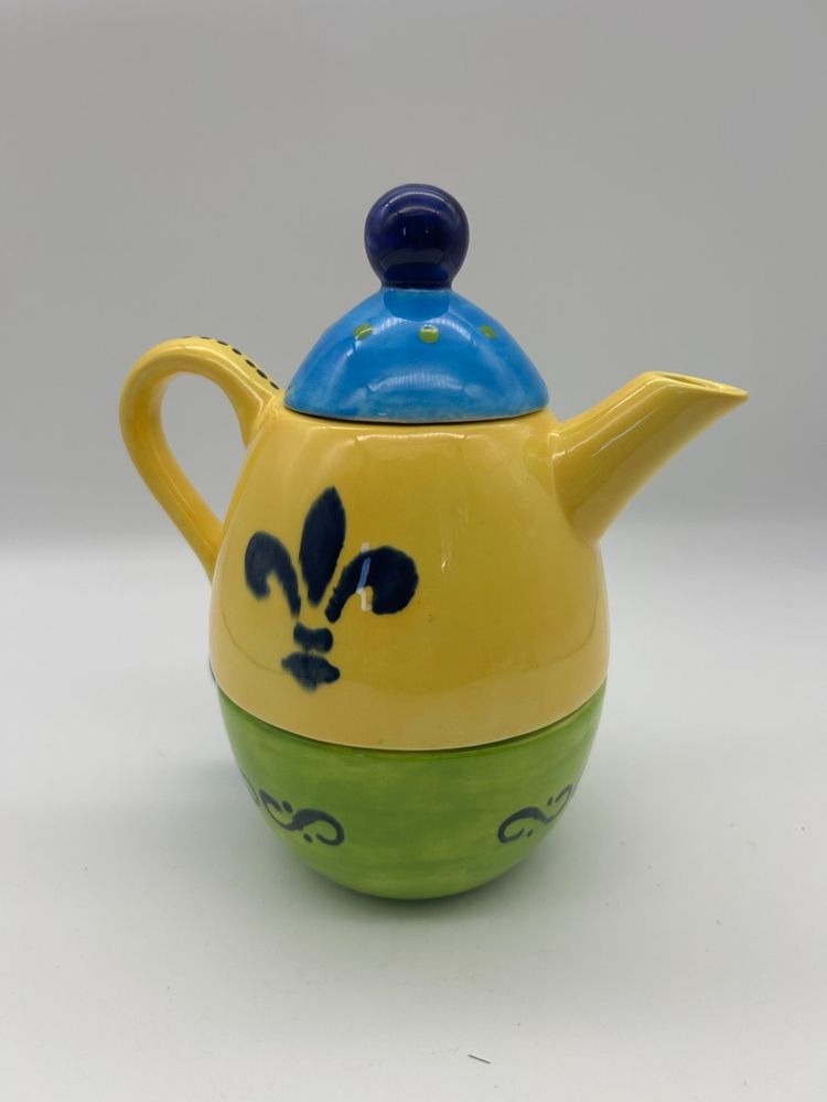 Tea For One Set - Hand Painted & Signed