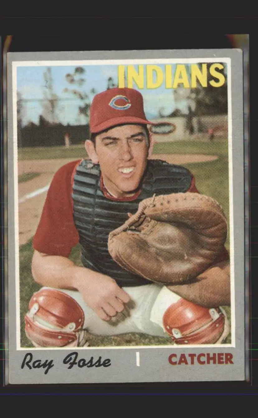 Ray Fosse 1970 Topps #184 - () - Cleveland Indians