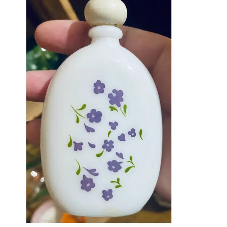 70’s Avon milk glass