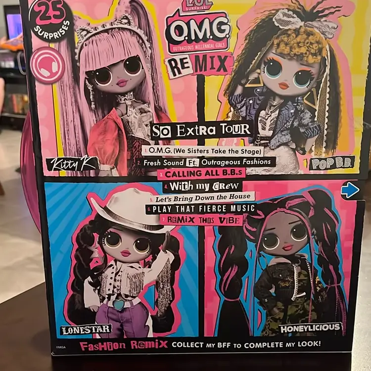 L.O.L. Surprise! LOL Surprise OMG Honeylicious Remix Fashion New MGA Doll NIB