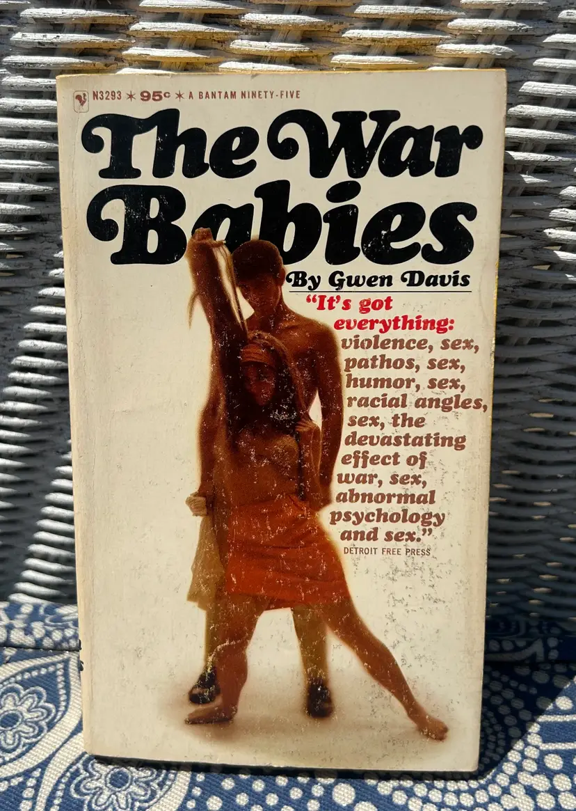 Vintage ‘The War Babies’ by Gwen Davis Vintage Bantam Book Paperback 1967