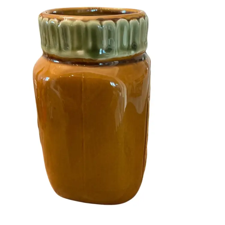 Rooster Farmhouse Ceramic Mason Jar