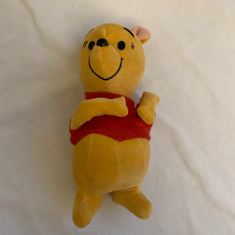 Vintage Disney Stuffed Winnie the Pooh and Sneezy 1960's