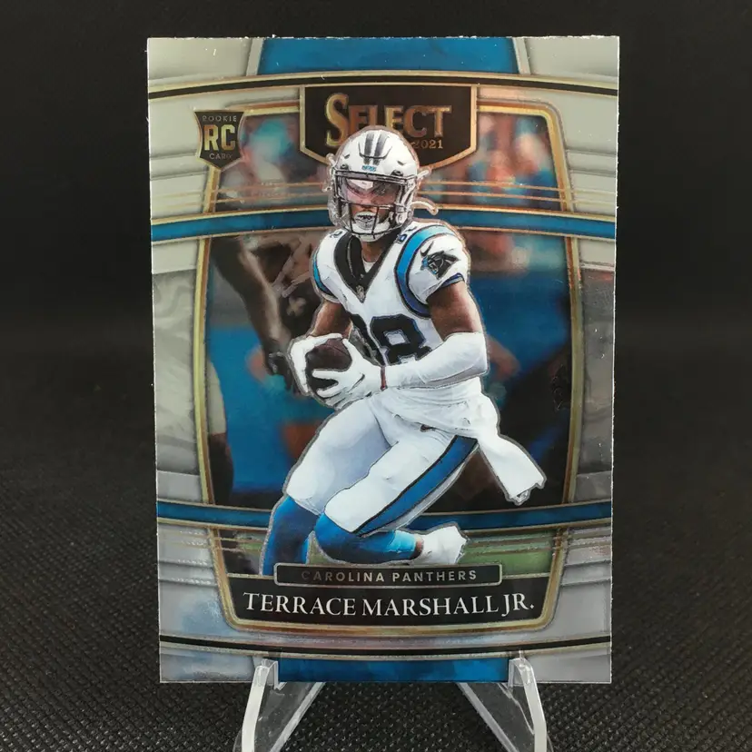 Terrace Marshall Jr. 2021 Select Concourse Rookie (RC) #62 - Carolina Panthers