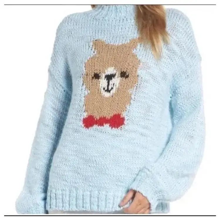 NWT Make+Model Llama Sweater Size Medium