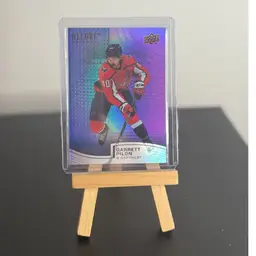 2021-22 Upper Deck Allure Blue/Purple Rainbow Garrett Pilon RC R10 Washington Capitals /199