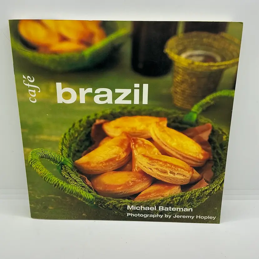 Cafe Brazil Cookbook PB Book Recipe Book