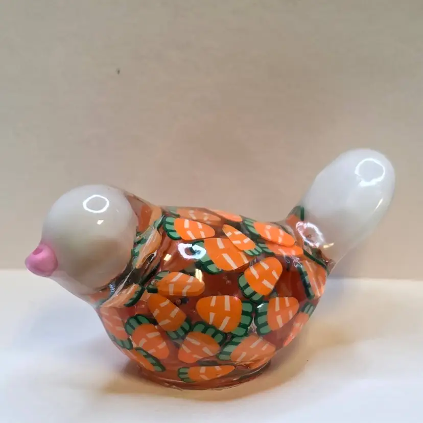 Meet Carrot Top 🥕 "Bling Bird"