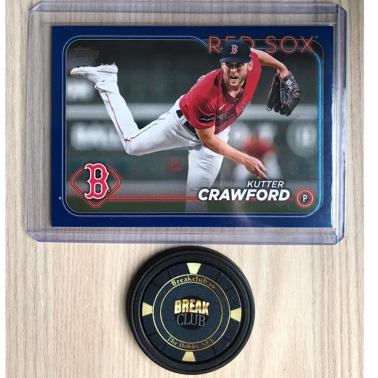 2024 Topps Series 1 Retail Royal Blue Kutter Crawford #316