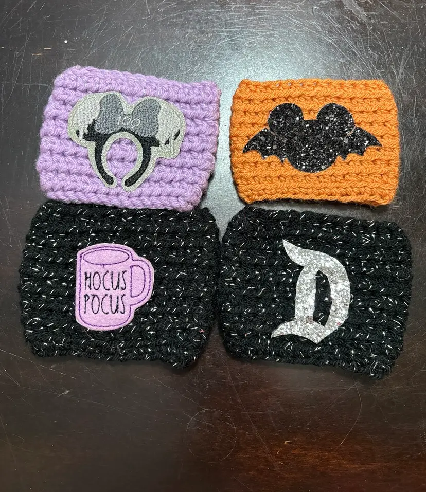 019. Disney Inspired Handmade Coffee Coozie