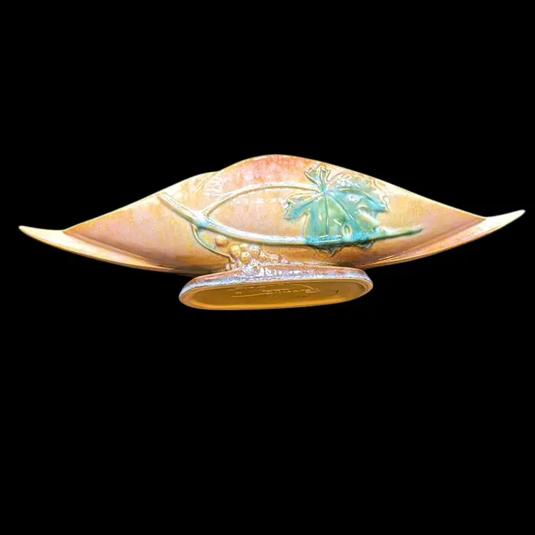 Roseville Wincraft Console Boat 17 1/2” Stamped No Noted Flaws