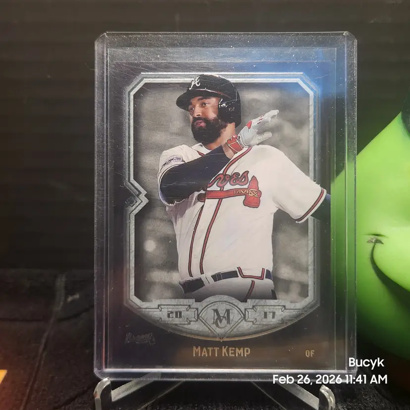 2017 Topps Museum Collection - Matt Kemp Atlanta Braves