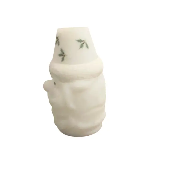 Vintage Fenton 2-piece Santa Claus Fairy Lamp 6” X 3 1/2” Note